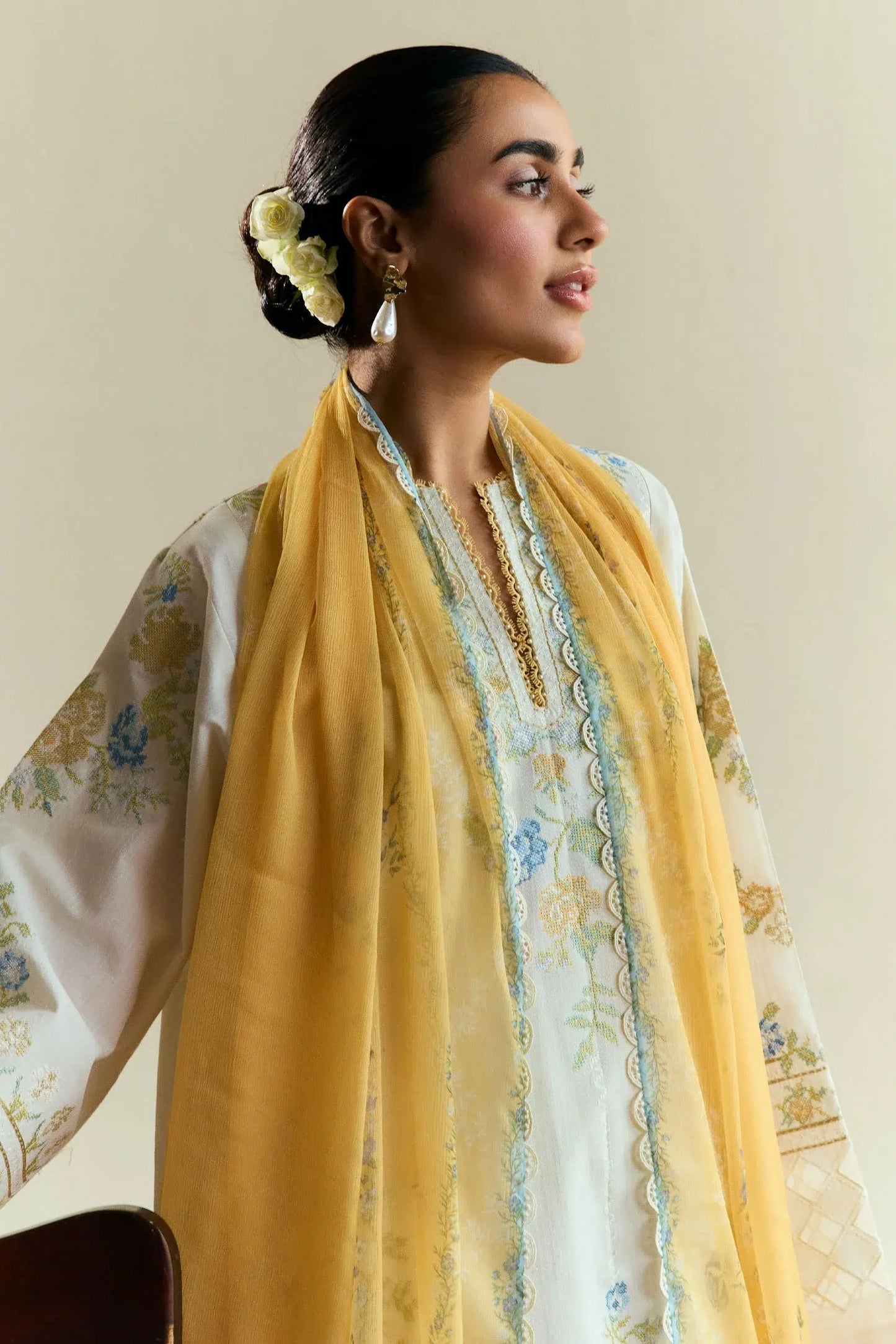 Pakistani Coco by Zara Shahjahan Embroidered Lawn Unstitched Three Piece - Solace