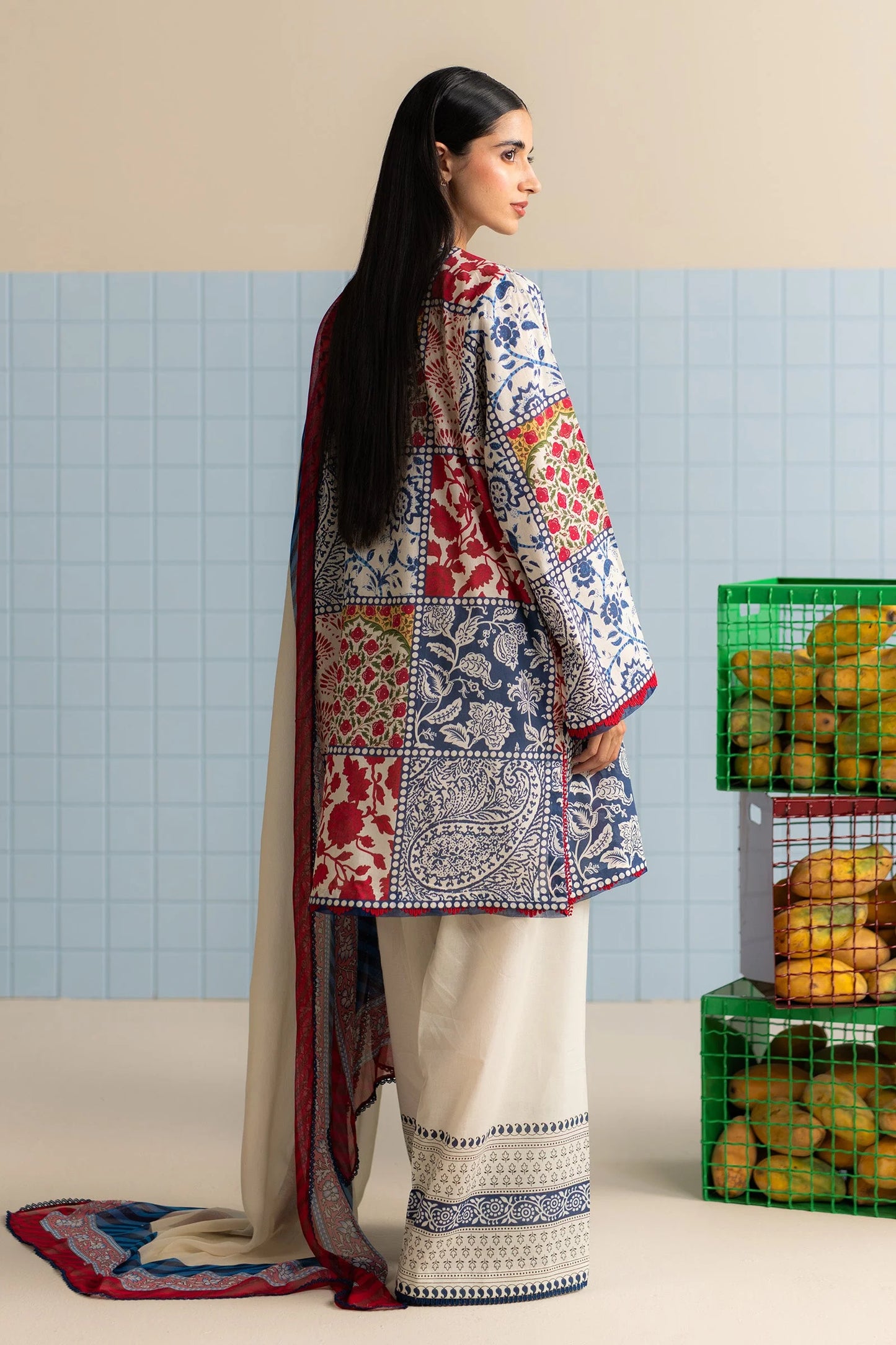 Pakistani Coco by Zara Shahjahan Printed Lawn Unstitiched Three Piece - Elra 8A