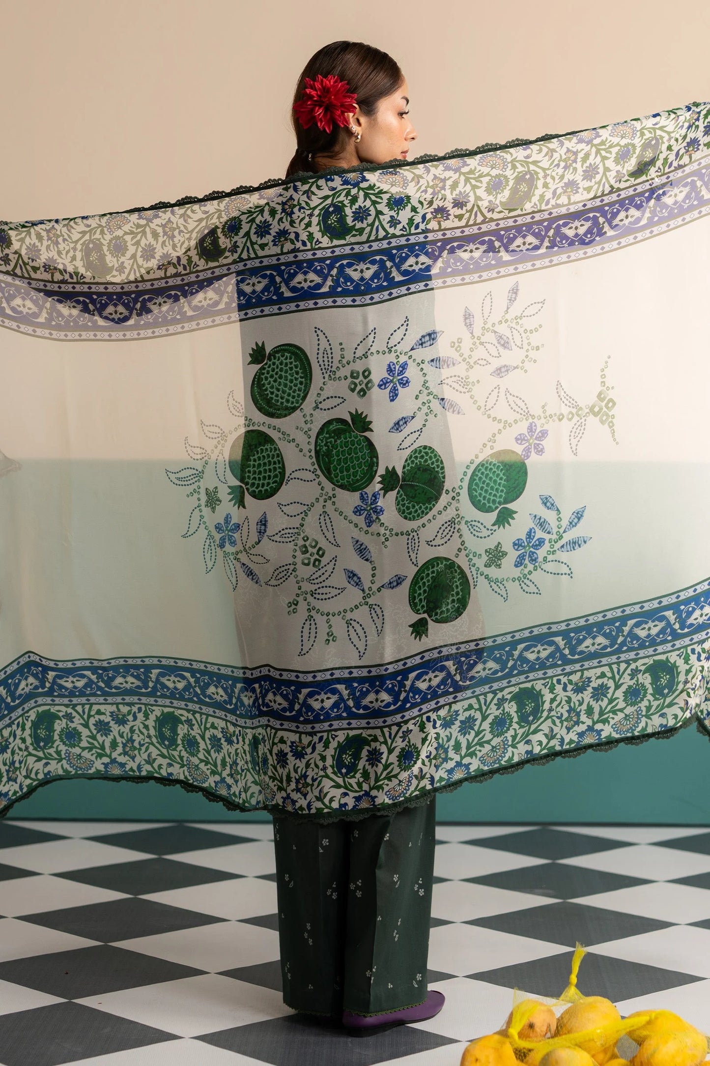 Pakistani Coco by Zara Shahjahan Printed Lawn Unstitiched Three Piece - Kina 6A