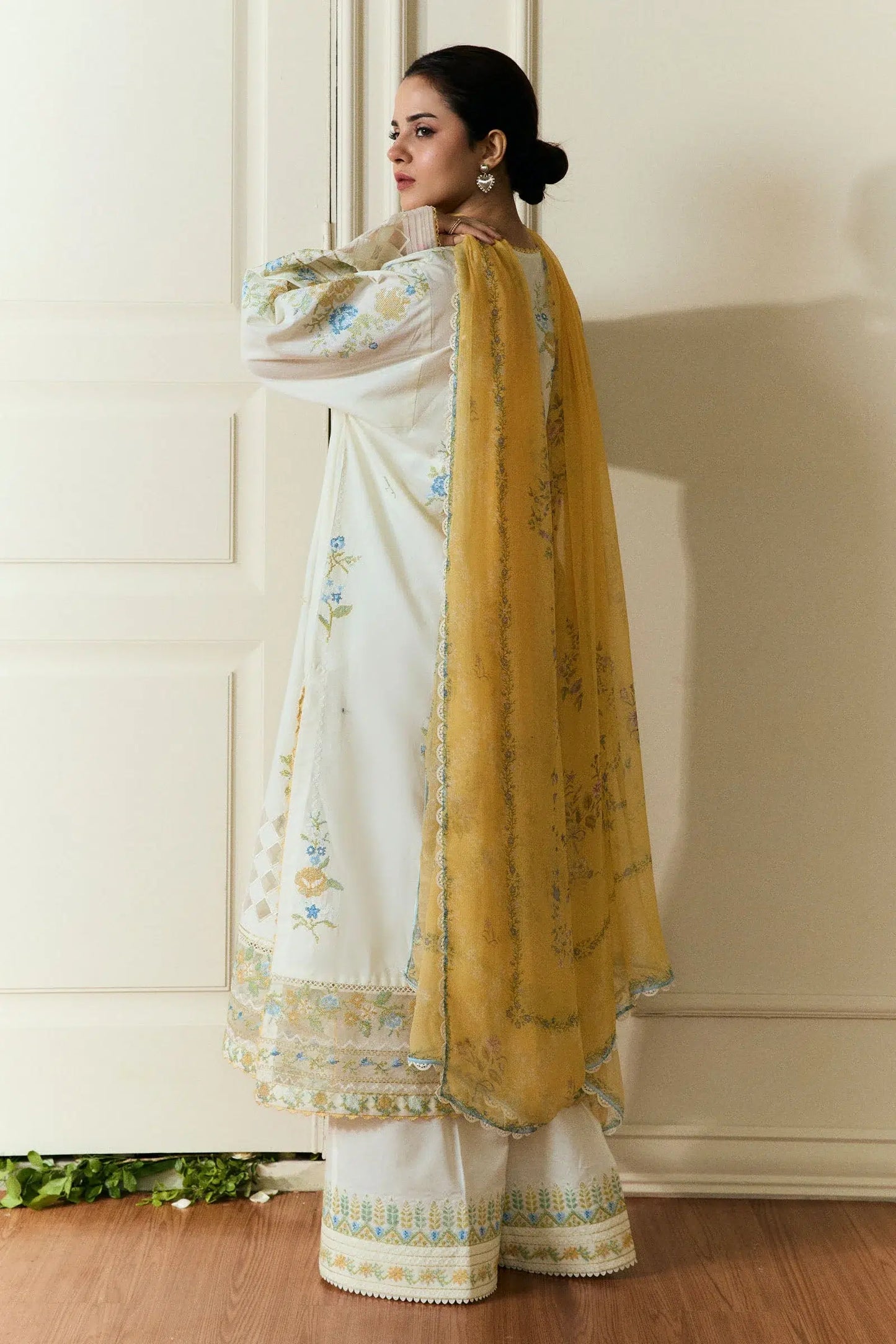 Pakistani Coco by Zara Shahjahan Embroidered Lawn Unstitched Three Piece - Solace