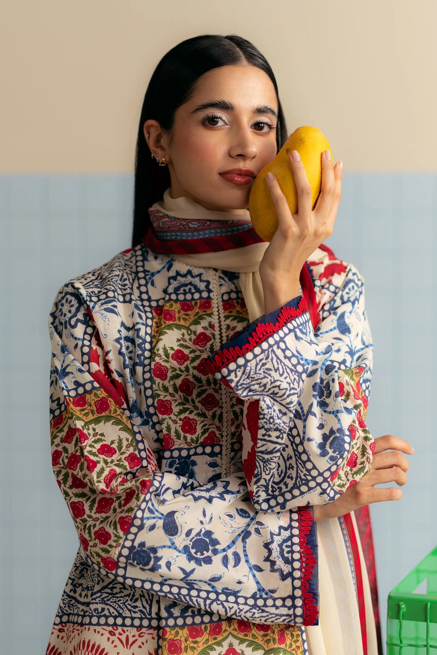 Pakistani Coco by Zara Shahjahan Printed Lawn Unstitiched Three Piece - Elra 8A
