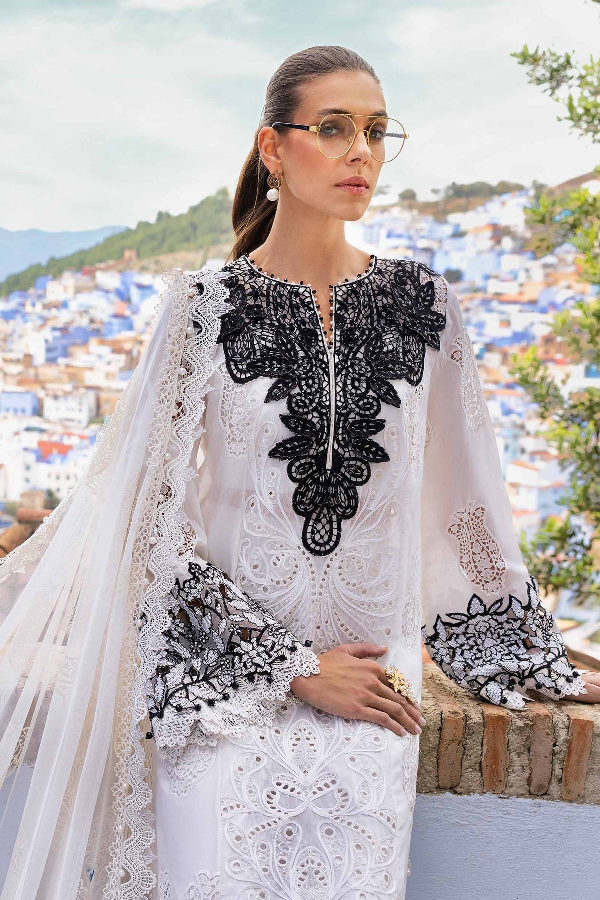 Pakistani Maria B Luxury Lawn Unstitched Three Piece - Iron