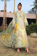 Pakistani M.Print by Maria B Lawn Unstitched Three Piece - Pistachio Green