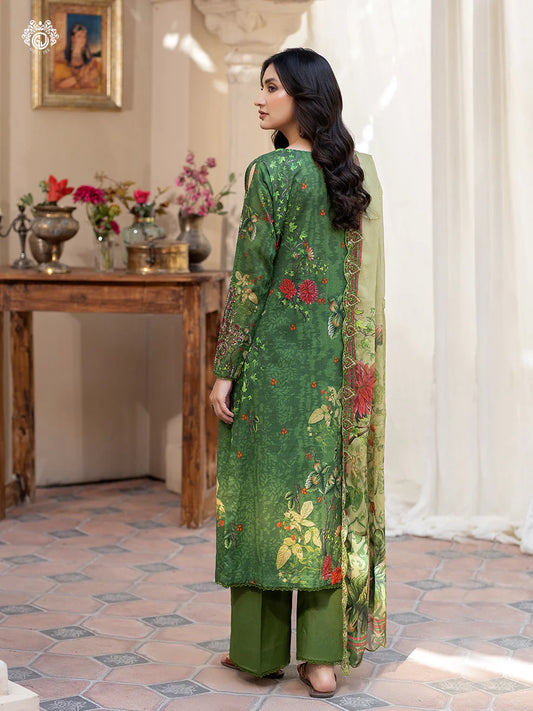 Pakistani Rang Pasand by Gulljee Digital Printed Lawn Unstitched Three Piece - Dingley