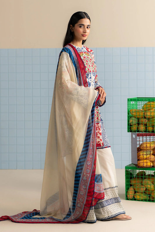 Pakistani Coco by Zara Shahjahan Printed Lawn Unstitiched Three Piece - Elra 8A
