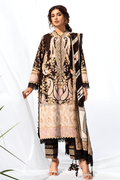 Pakistani Sana Safinaz Muzlin Unstitched Three Piece - Cocoa Bean
