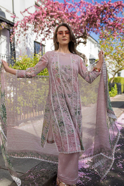 Pakistani Sobia Nazir Unstitched Lawn Three Piece - Venus