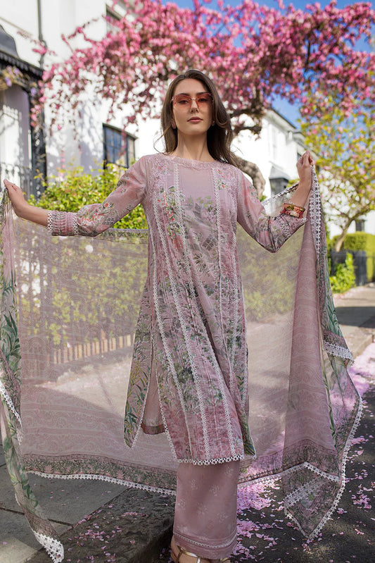 Pakistani Sobia Nazir Unstitched Lawn Three Piece - Venus