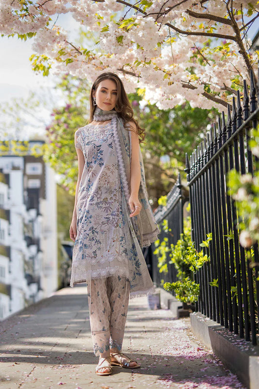Pakistani Sobia Nazir Unstitched Lawn Three Piece - Monsoon