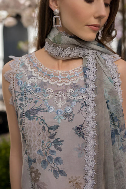 Pakistani Sobia Nazir Unstitched Lawn Three Piece - Monsoon