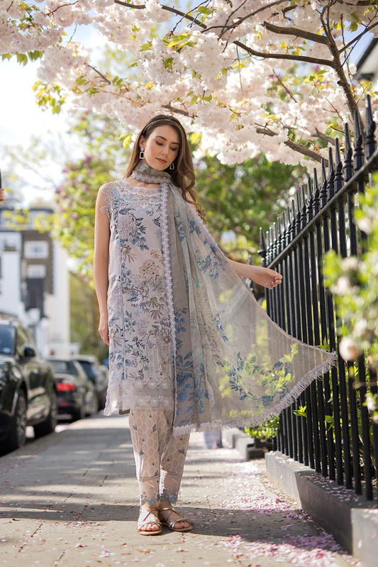 Pakistani Sobia Nazir Unstitched Lawn Three Piece - Monsoon