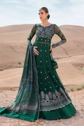 Pakistani Maria B Luxury Lawn Unstitched Three Piece - Green