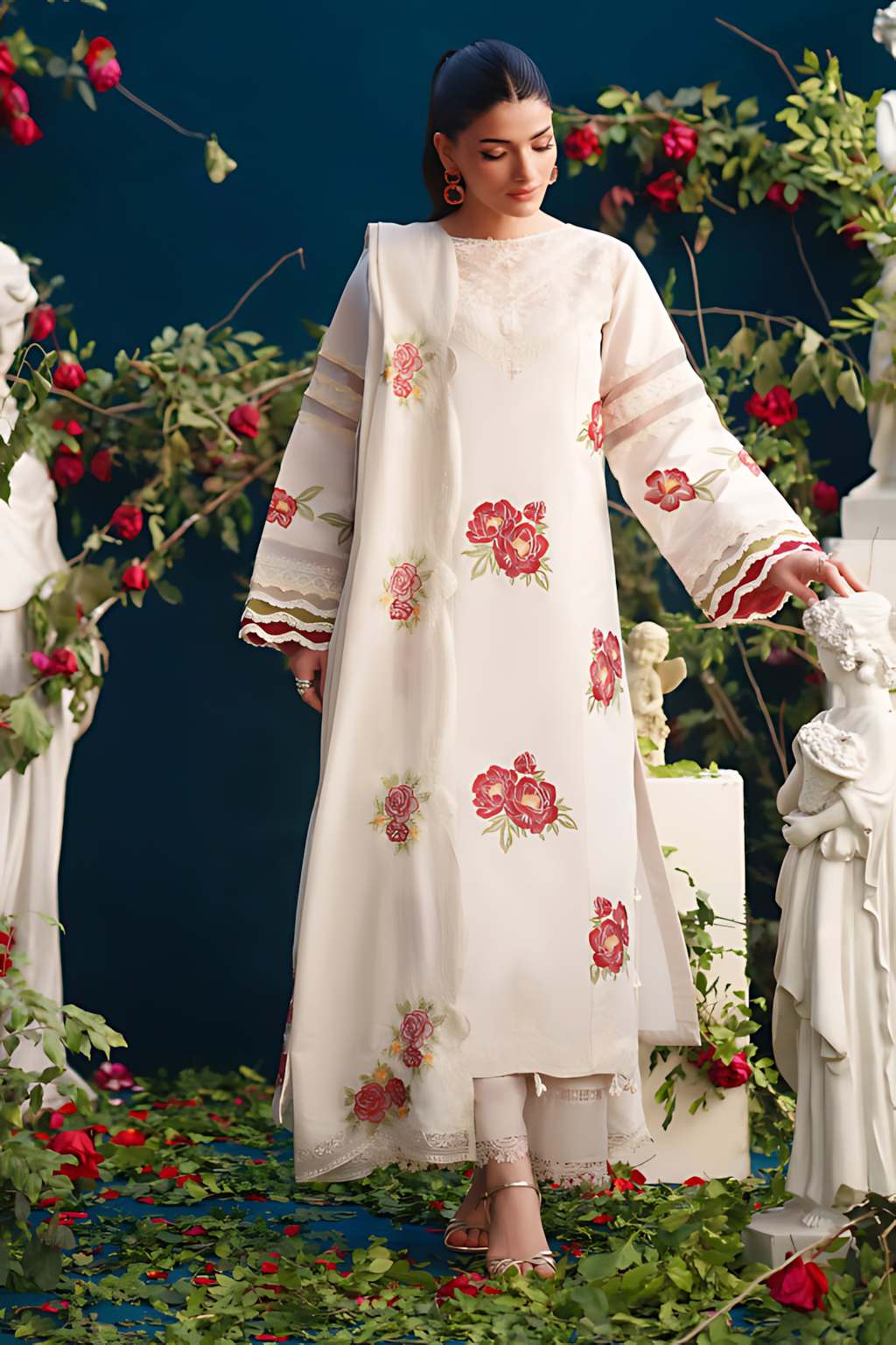 Pakistani Parishay Unstitched Summer Lawn Three Piece