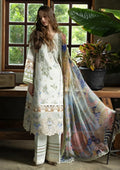 Pakistani Eastern Lawn Three Piece Suit - Mint Green