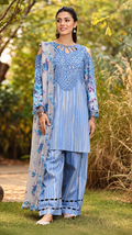 Pakistani Charizma Embroidered Lawn Unstitched Suit