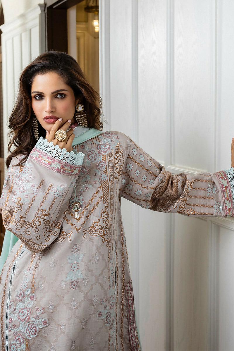 Pakistani Mushq Hemline Unstitched Arsinoe Three Piece