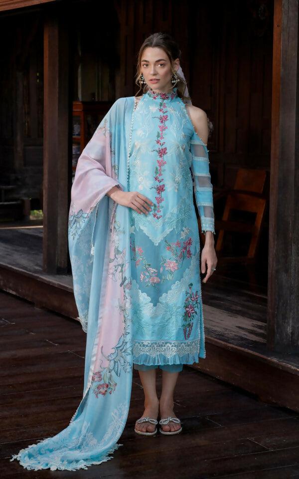 Pakistani Rosemary & Ruffles Unstitched Utopia Three Piece