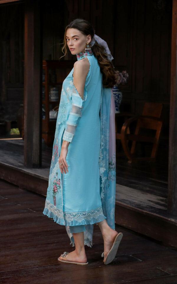 Pakistani Rosemary & Ruffles Unstitched Utopia Three Piece