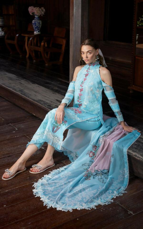 Pakistani Rosemary & Ruffles Unstitched Utopia Three Piece