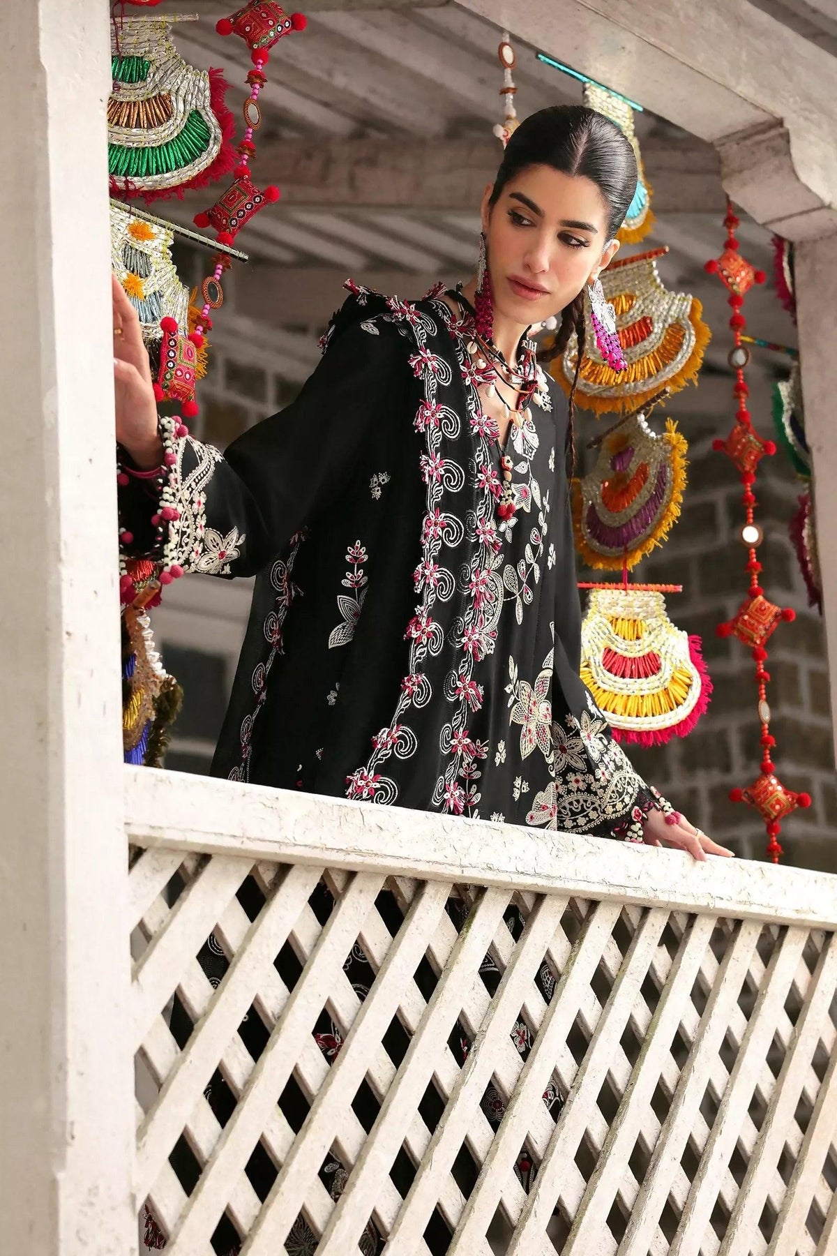 Pakistani Zaha Unstitched Lawn Aaroo Three Piece
